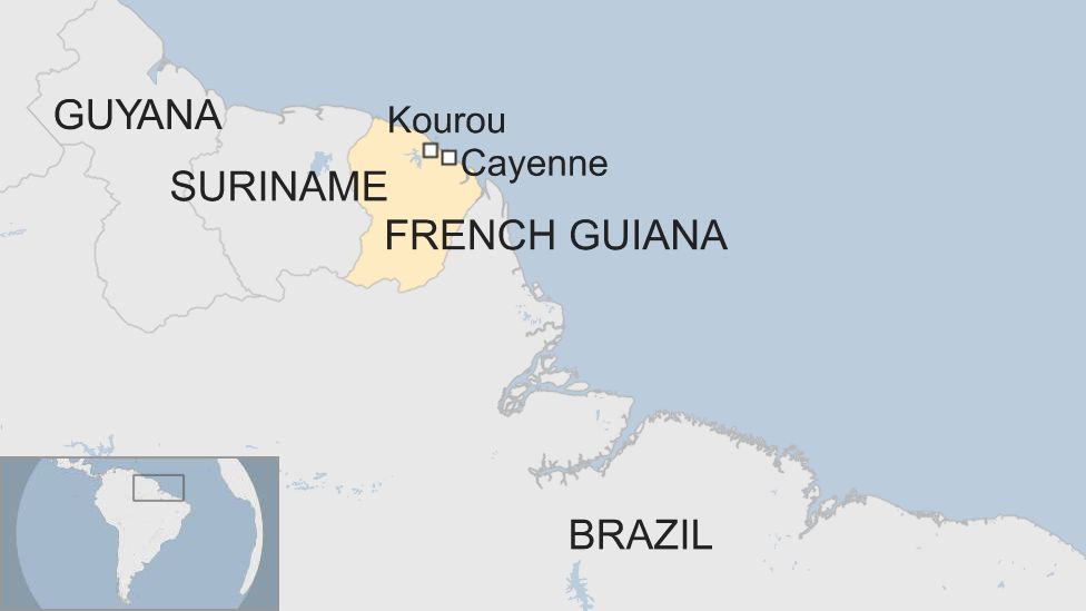 法属圭亚纳（French Guiana）使用的，海牙认证美国