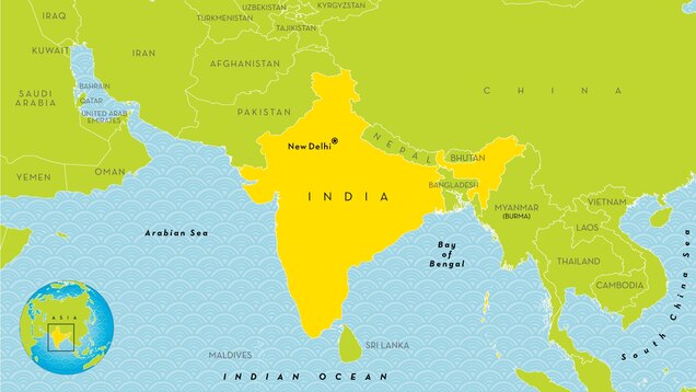 印度（India）使用的，海牙认证美国