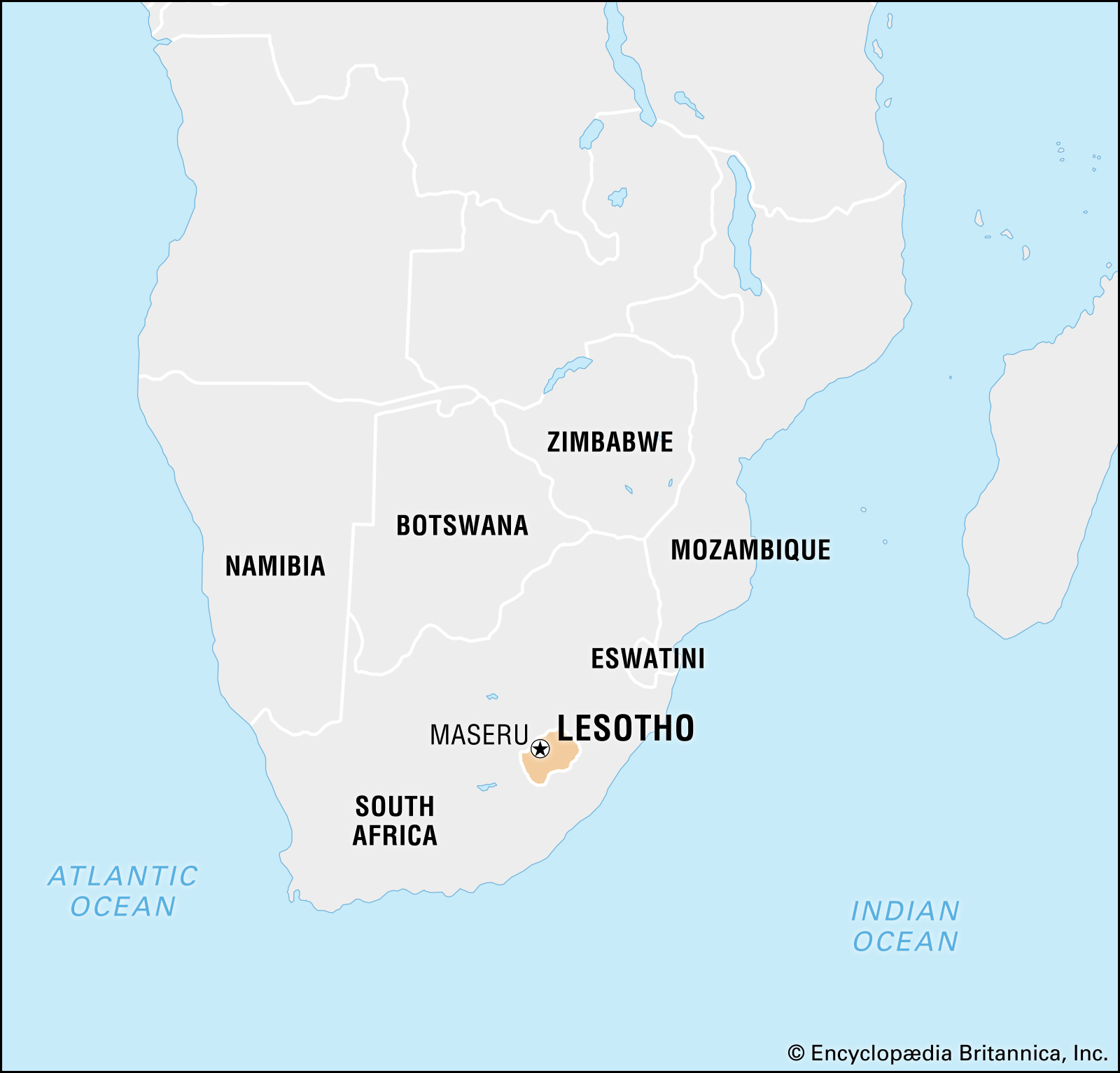 莱索托（Lesotho）使用的，海牙认证美国