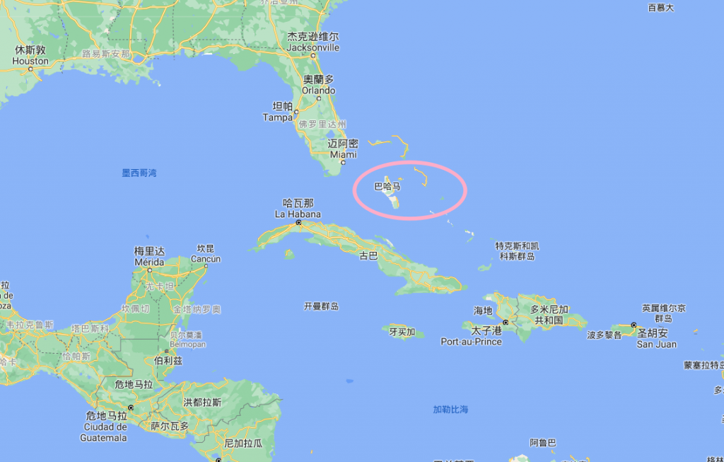 巴哈马（Bahamas）使用的，海牙认证美国
