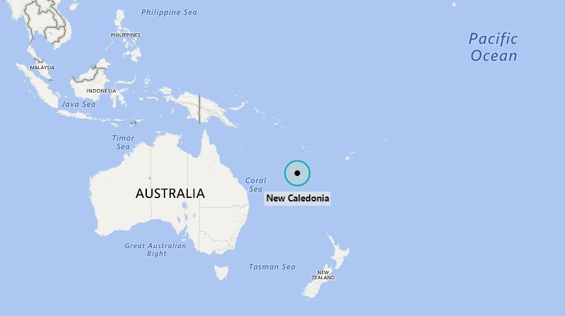新喀里多尼亚（New Caledonia）使用的，海牙认证美国